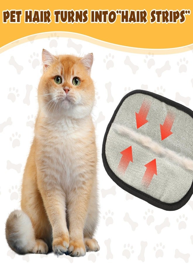 LUODAKA 2 PCS Electrostatic Pet Hair Remover, Pet Hair Remover Tool for Cats & Dogs, Cleaning Gloves for Carpet, Couch, Furniture, Car Seat, Double-Sided, Reusable, Washable - Image 4